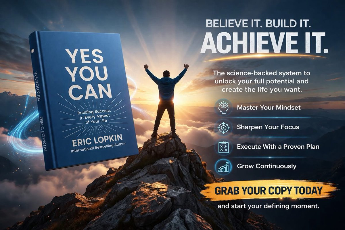 You do not need a quick fix. You need a proven framework. Yes You Can delivers a science based path to growth and achievement. Buy now at exvadio.com, Amazon, Barnes and Noble, or your local bookstore. exvadio.com/yes-you-can/