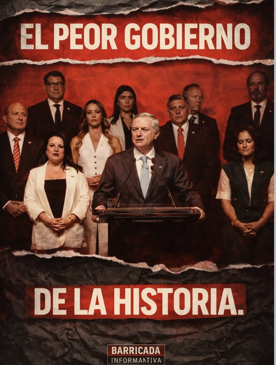 <a href="/GobiernodeChile/">Gobierno de Chile</a> <a href="/voceriagobierno/">Vocería de Gobierno de Chile</a> La crisis la armaron ustedes, inútiles juleros