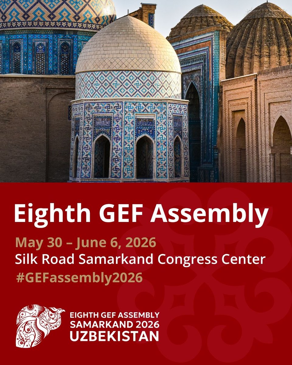 Global Environment Facility (GEF) tweet media