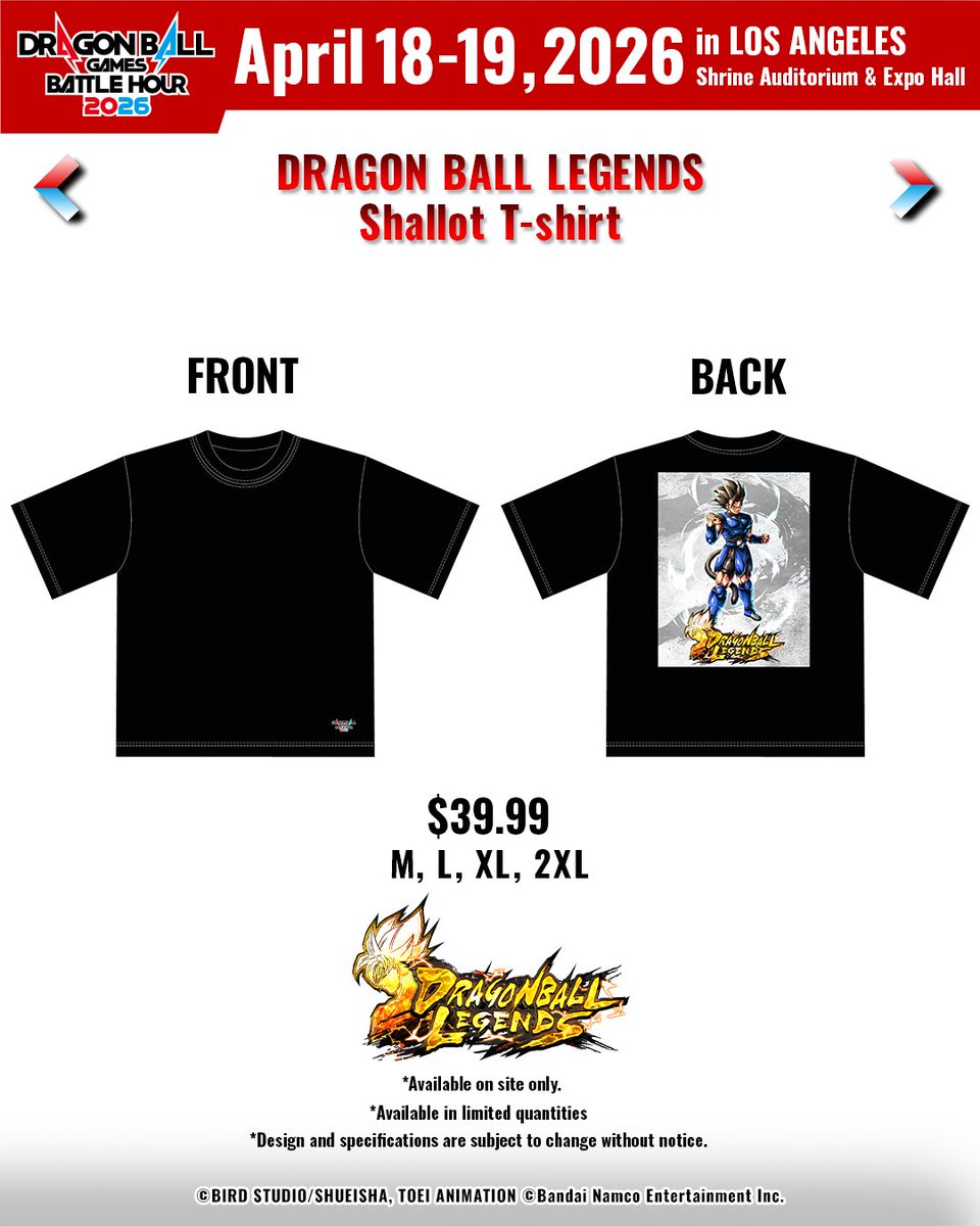 DRAGON BALL Games Battle Hour 2026 Official tweet media