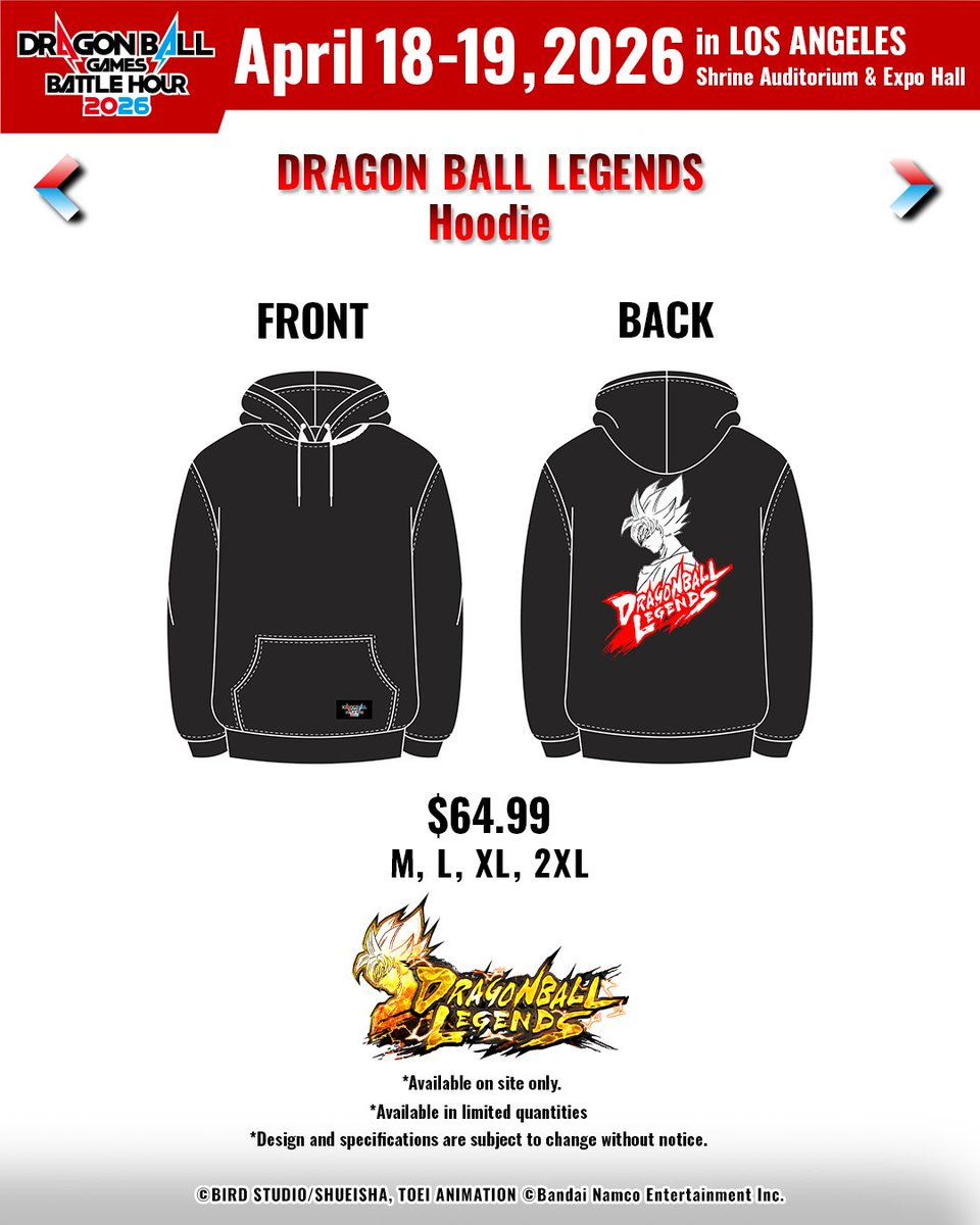 DRAGON BALL Games Battle Hour 2026 Official tweet media