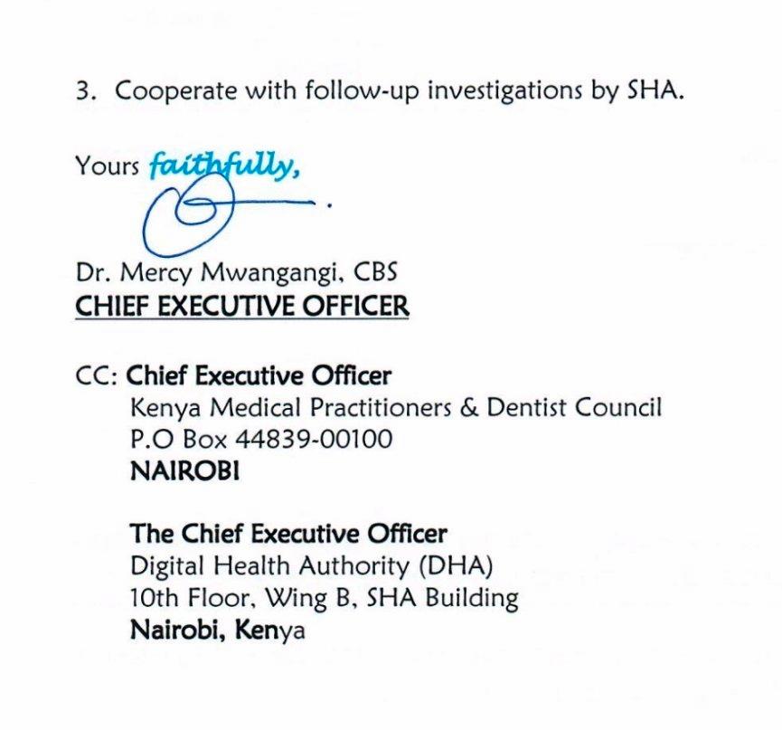 Hon. Aden Duale, EGH tweet media