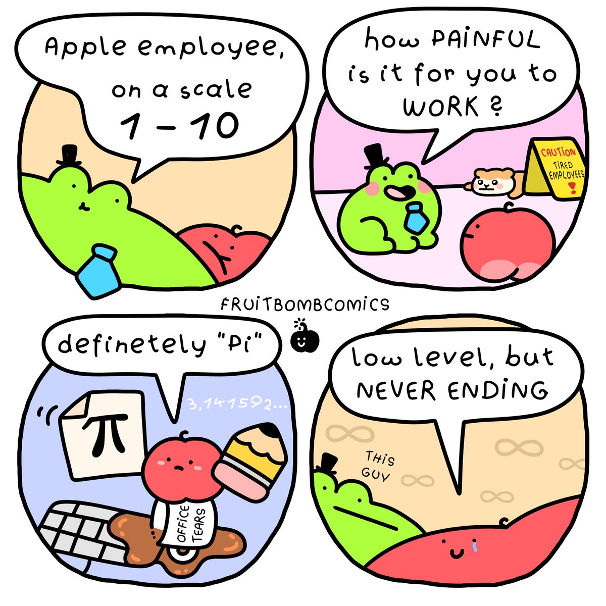 fruitbombcomics's tweet photo. WORK HURTS https://t.co/Qe0jPvvoZg