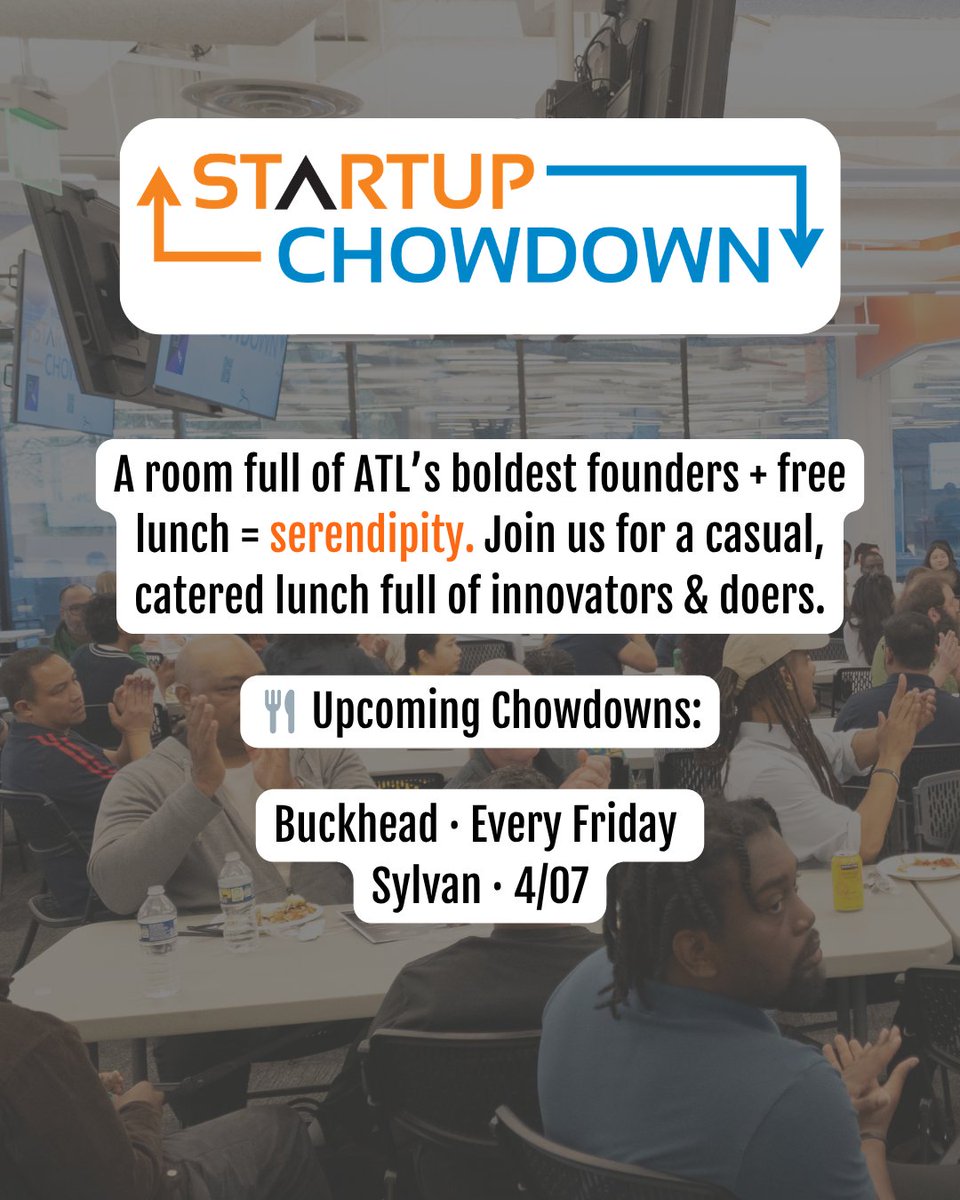 ATLTechVillage's tweet photo. Swipe for a few good reasons to tap into ATV this month! RSVP here: https://t.co/MsUgPRtSwo https://t.co/Vw5fBqEfiT
