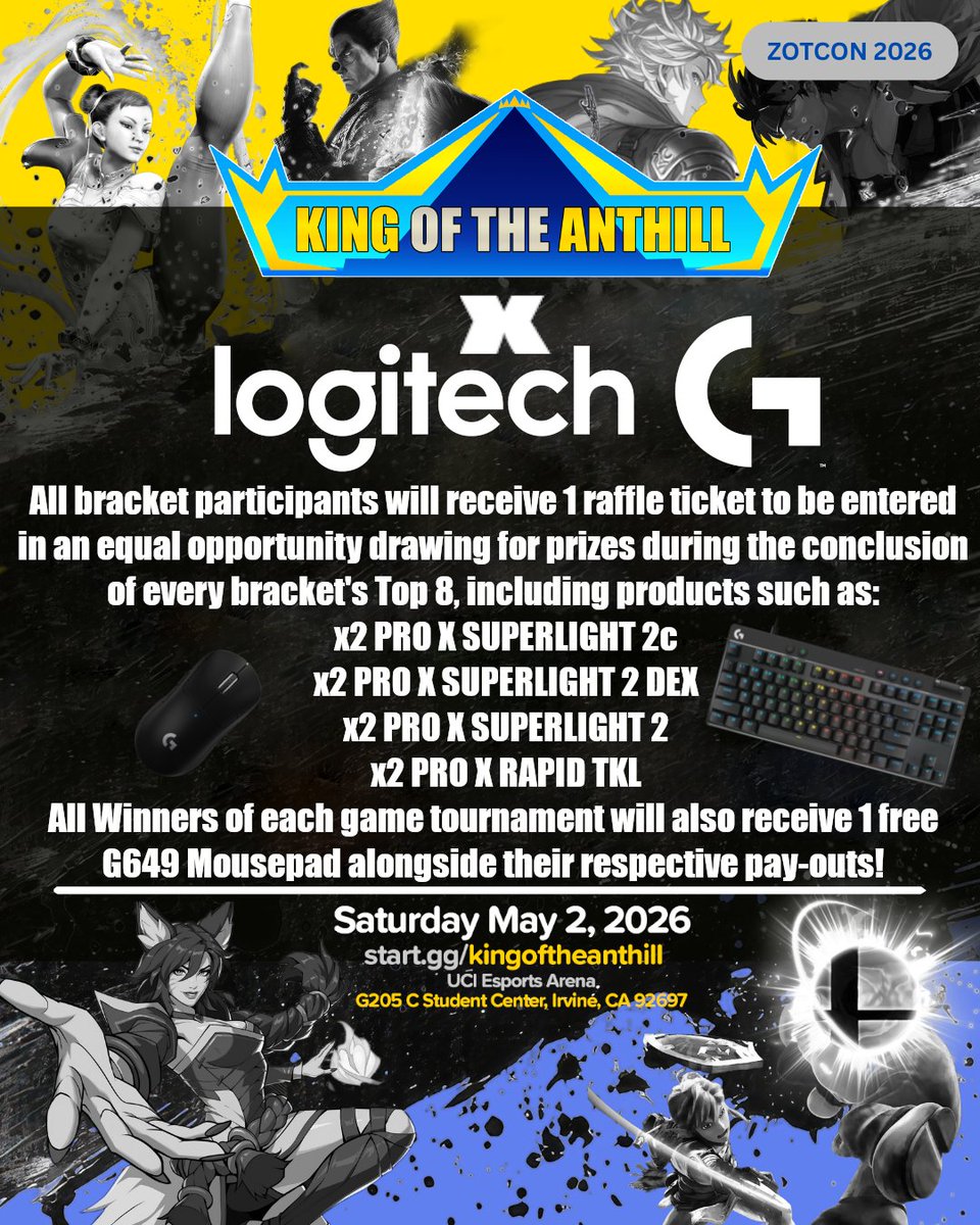Fighting Gamers @ UCI tweet media
