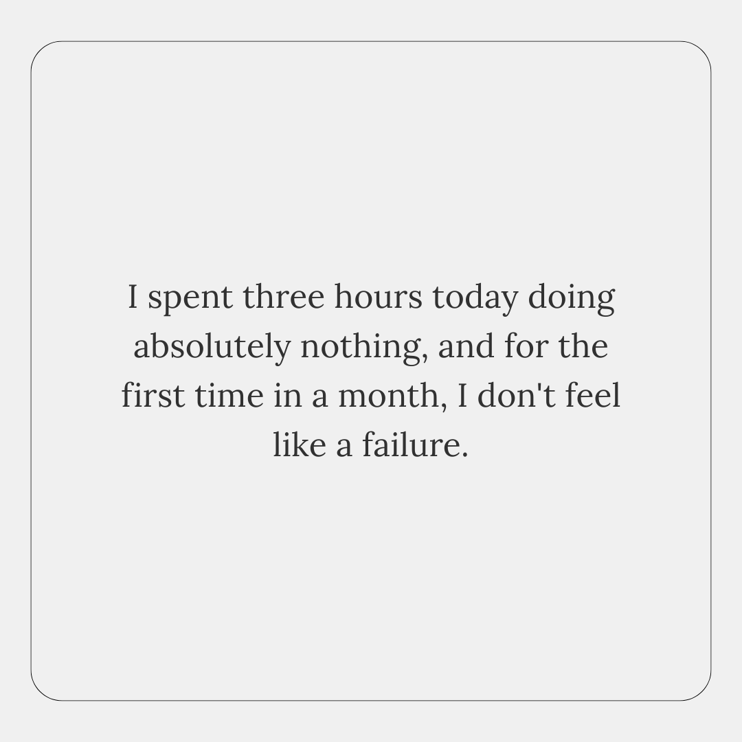 Aljakhope3's tweet image. Society taught us that rest is a reward for being productive.

I’m teaching myself that rest is a prerequisite for existing. Three hours of 'nothing' today was the most important thing I've done all month. 🕊️✨

#MentalWellness  #SelfGrowth