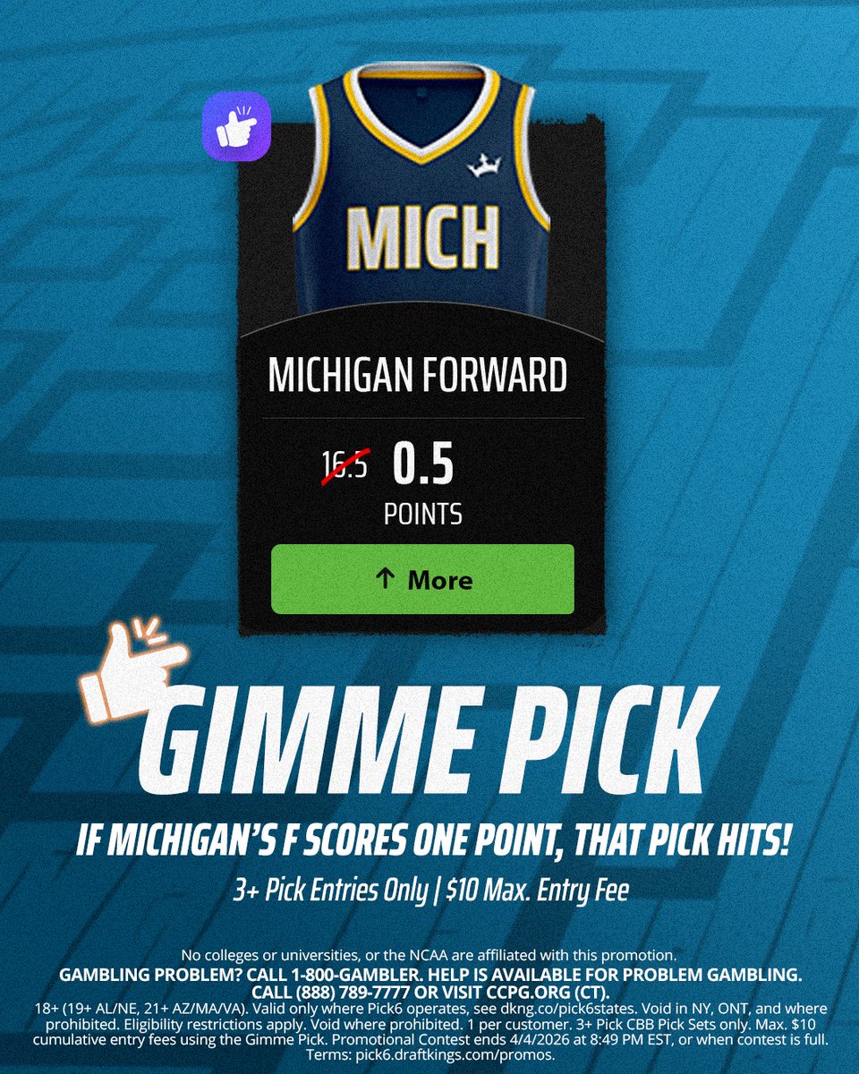 Pick6 tweet media