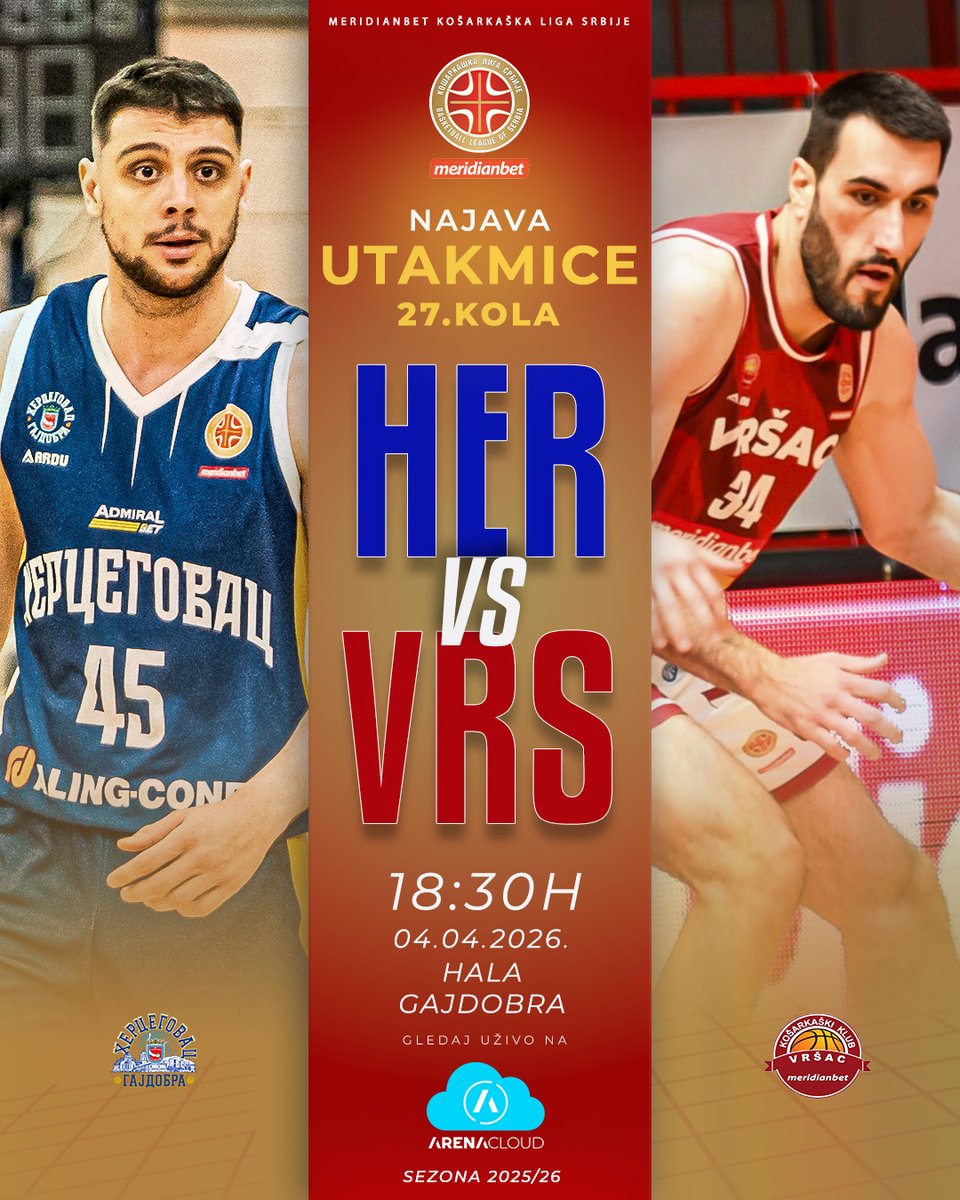 Meridianbet Košarkaška liga SRB tweet media