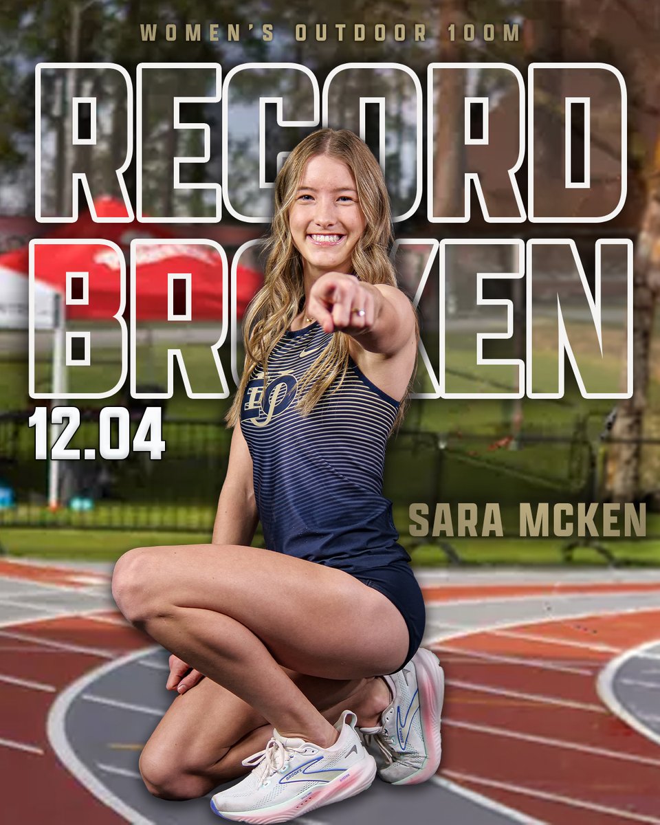 EOUAthletics's tweet photo. 𝑺𝑼𝑷𝑬𝑹 𝑺𝑷𝑬𝑬𝑫 𝑺𝑨𝑹𝑨 😎

Congratulations to Sara McKen on breaking the 100m record, previously set in 2021.

#EOUxctf | #MountUp https://t.co/Wmqj3ov6lm