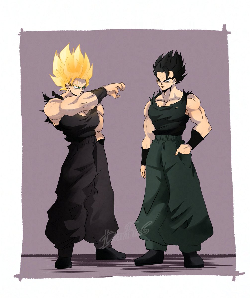 Darfi06's tweet image. This is truly MY peak of the saiyan bloodline 
#Dbz