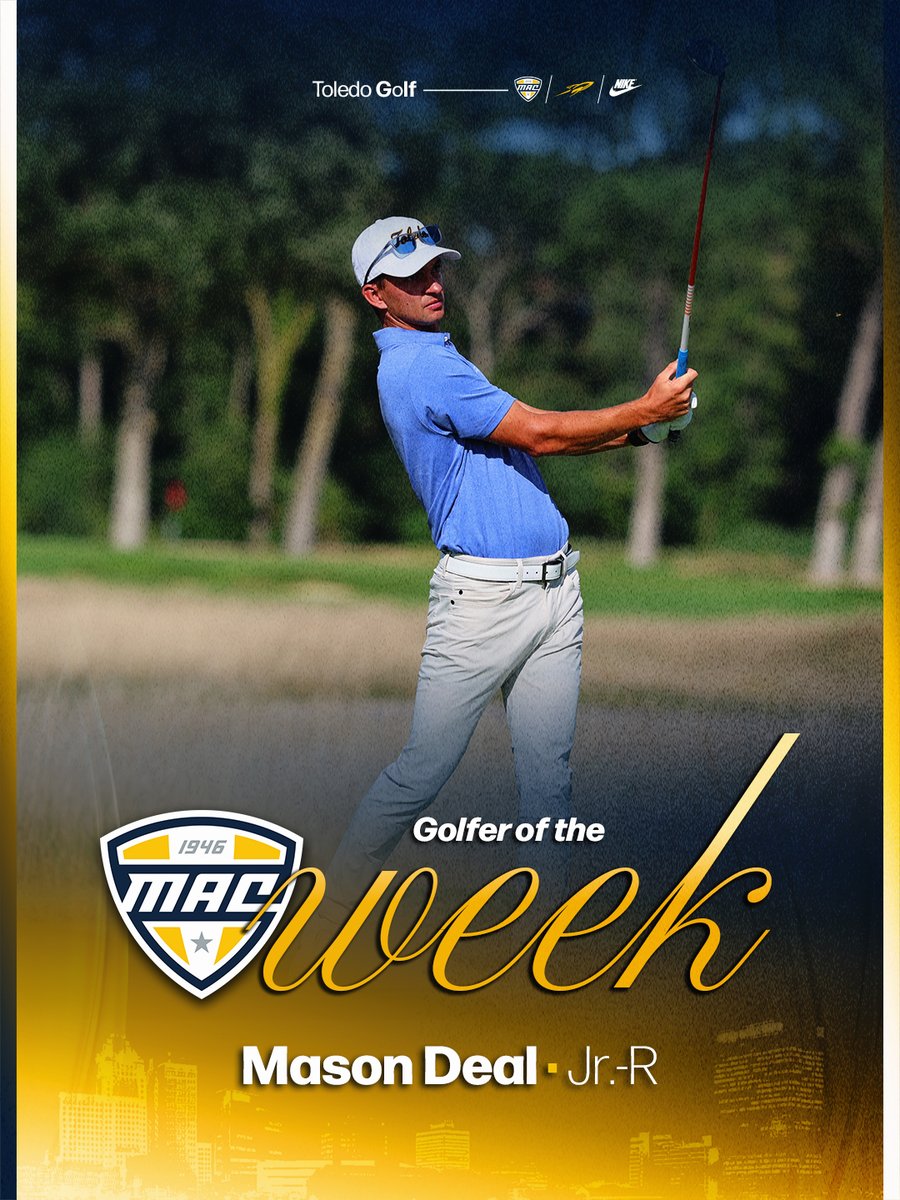 Toledo Men's Golf tweet media