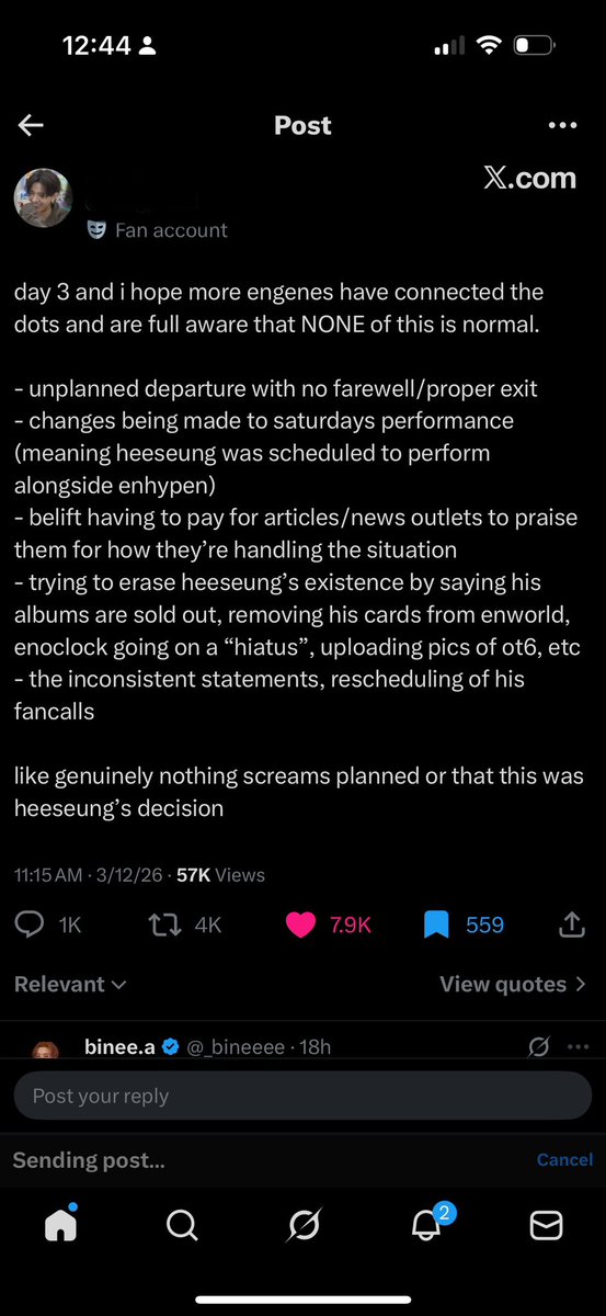 BRINGBACKHEESEUNG-ENOT7 tweet media