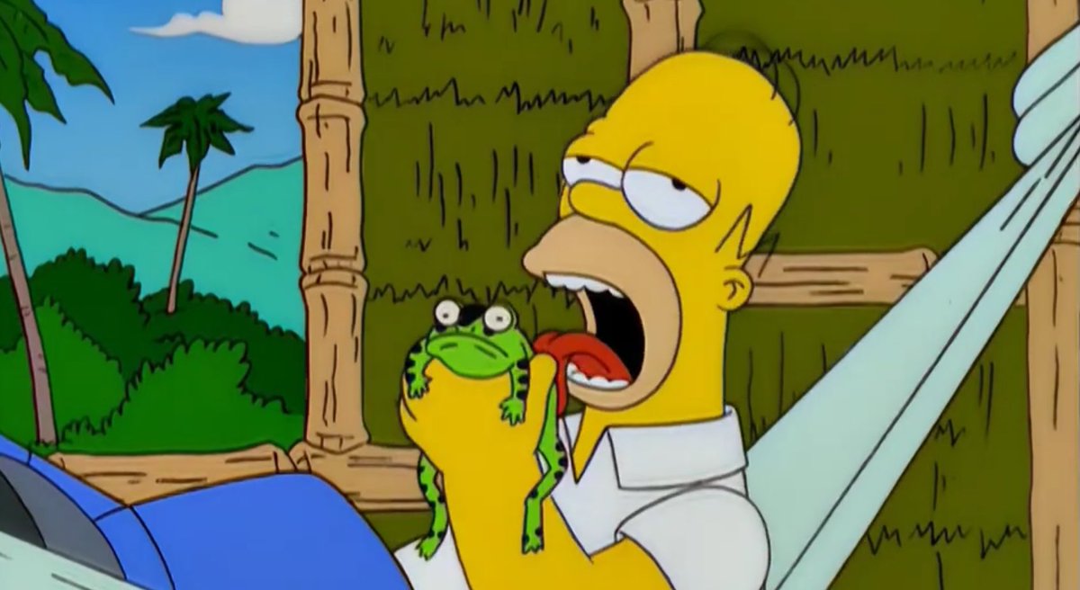 XOCAPSULE's tweet photo. The Simpsons S11 E15 ‘Missionary Impossible’ (2000) 

‘Heartless’ - The Weeknd (2019) https://t.co/ZjWB4dBjF4