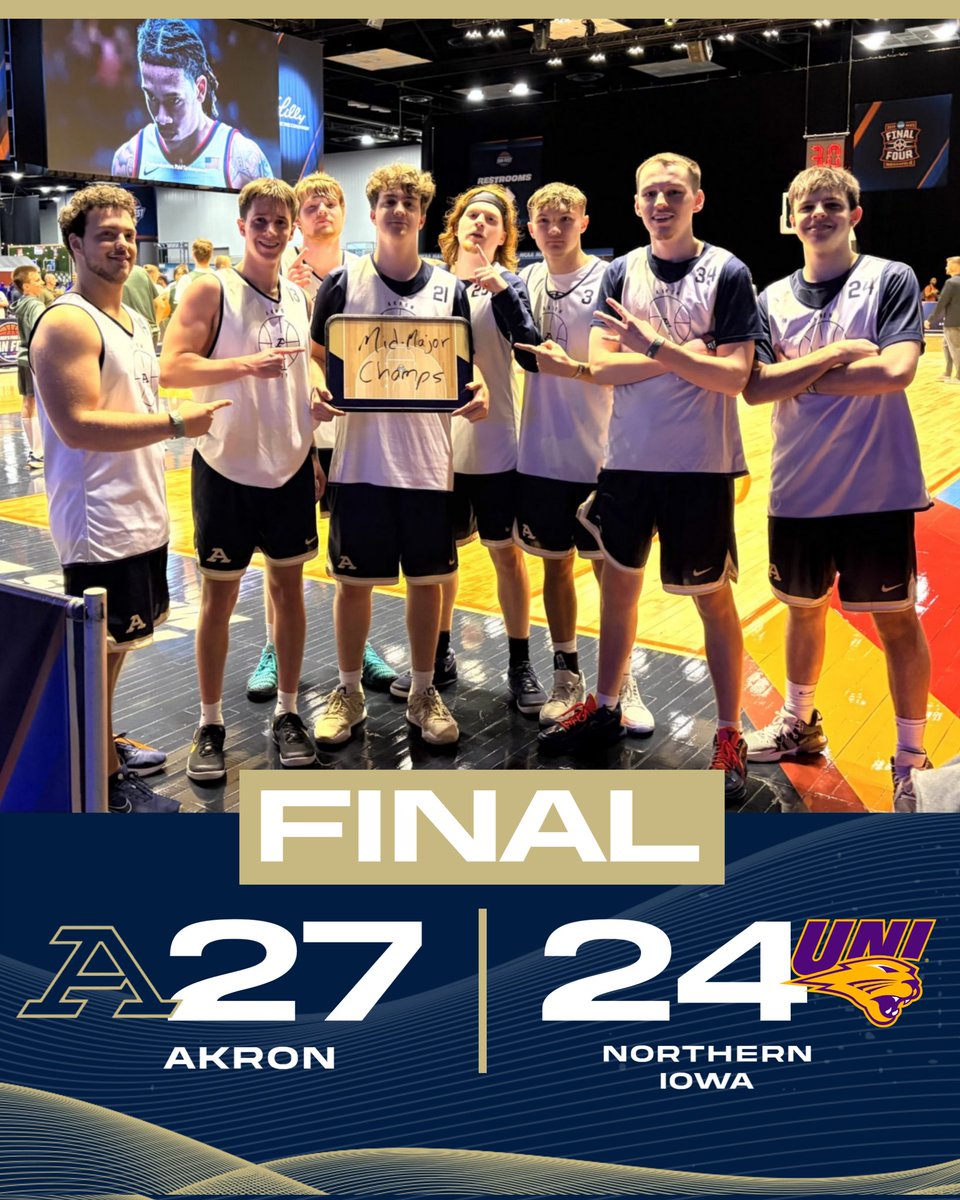 Akron MBB Managers (4-2) tweet media