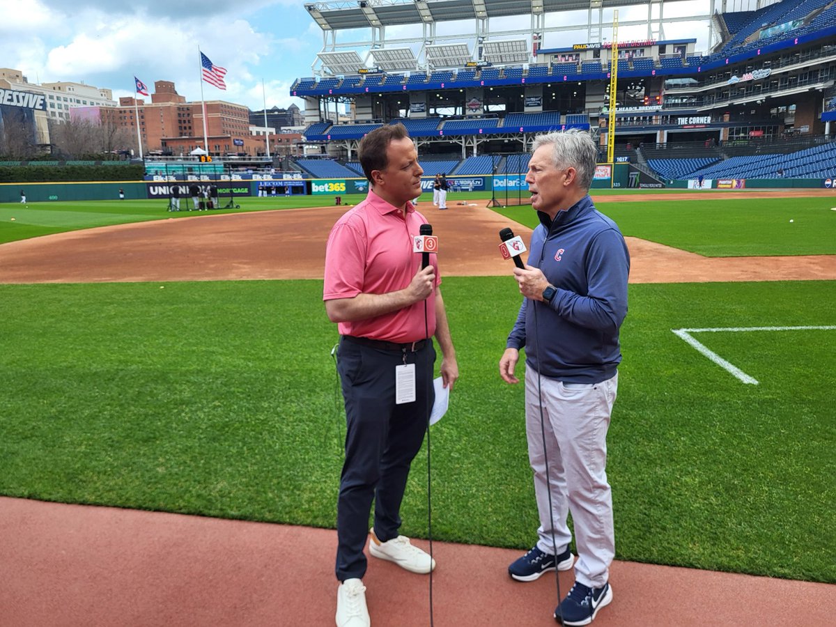 NickCaminoWKYC's tweet image. We had a lot of fun today here at Progressive Field getting you ready and celebrating Opening Day in downtown Cleveland. Thanks for watching on @wkyc, thanks to our #Guardians guests and thanks to our entire team for helping us shine, like always. @WKYCSports