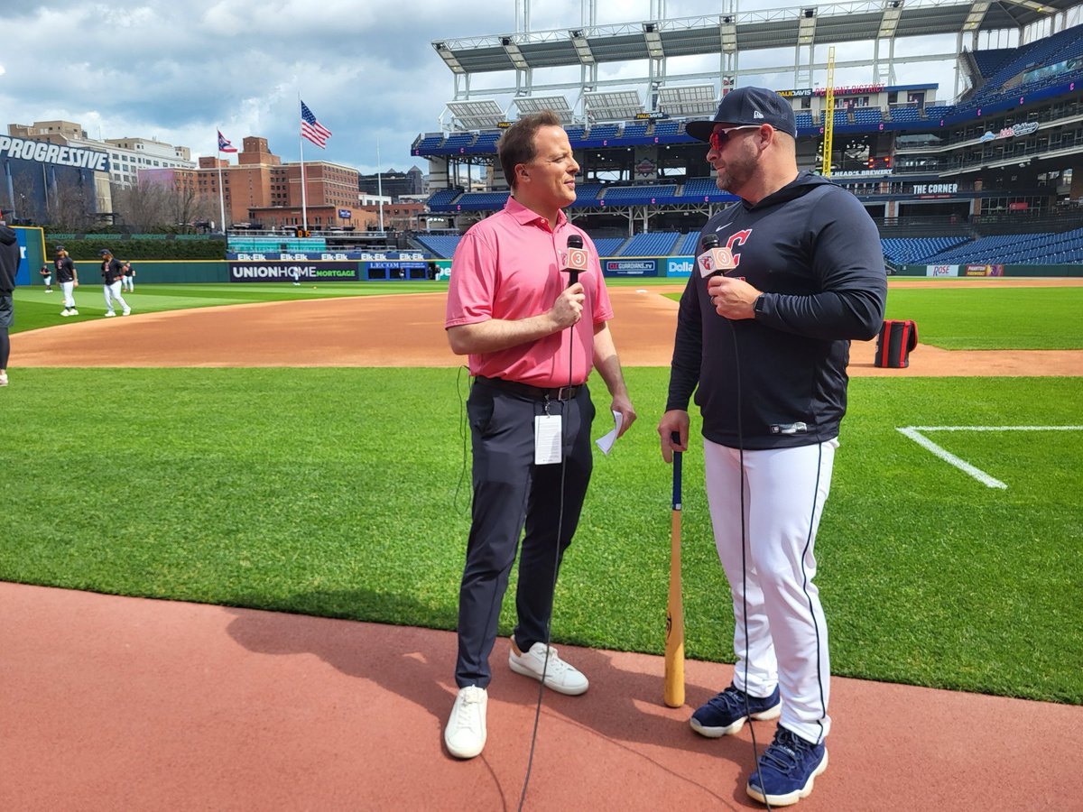 NickCaminoWKYC's tweet image. We had a lot of fun today here at Progressive Field getting you ready and celebrating Opening Day in downtown Cleveland. Thanks for watching on @wkyc, thanks to our #Guardians guests and thanks to our entire team for helping us shine, like always. @WKYCSports