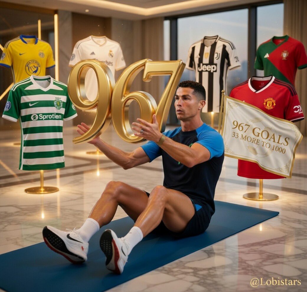 ELDPEmpire1's tweet image. Just 33 more goals Cristiano Ronaldo will hit 1000 carrier goals #goat #legend #bestever