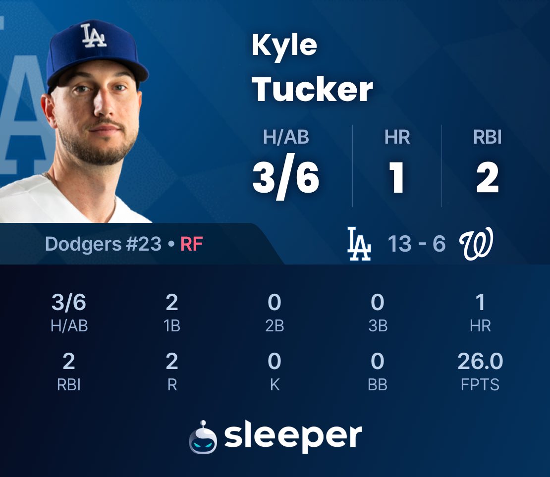 SleeperDodgers tweet media