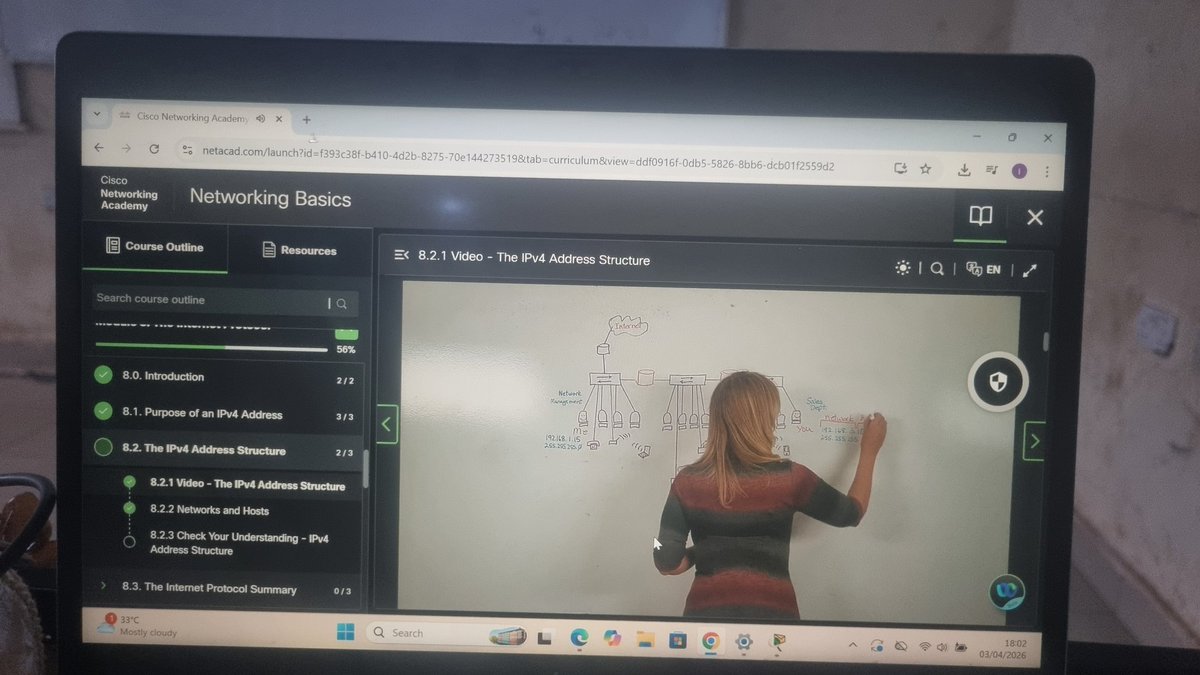 After a long semester with chemistry, i decided to come back to my cybersecurity. I continued with networking basics. I was able to praticalize how packets are sent across the internet using IP addresses with the Cisco packet tracer app <a href="/ireteeh/">Dr Iretioluwa Akerele</a> <a href="/segoslavia/">Ṣẹ́gunfúnmi😎</a>