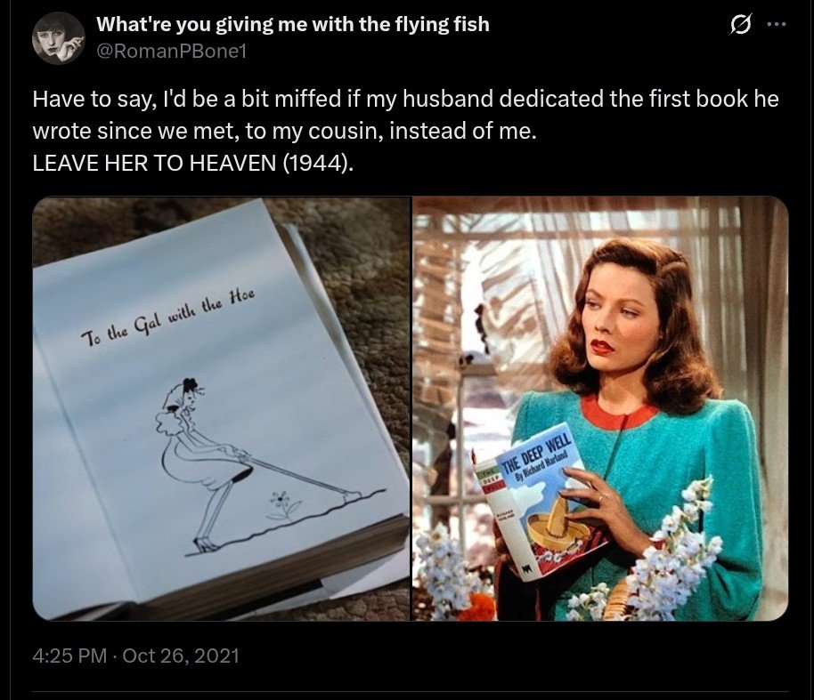 What're you giving me with the flying fish tweet media