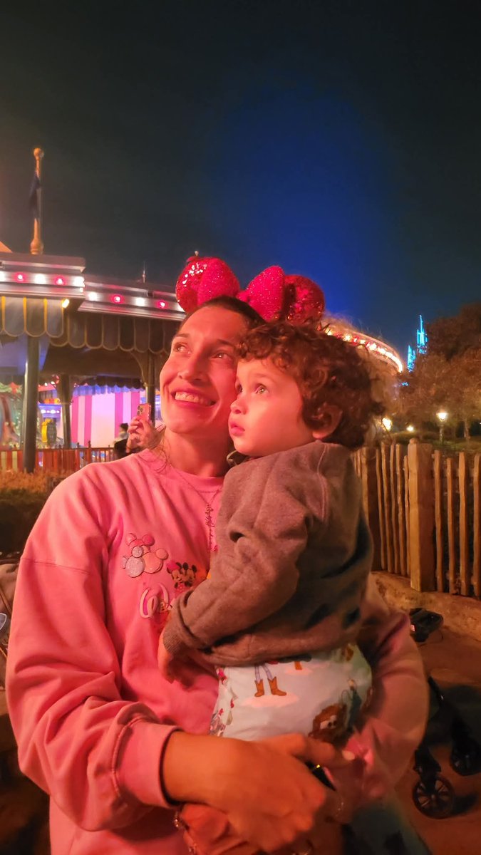 Youthguy07's tweet image. My grandson Juju &amp;amp; his mother watching the fireworks at the Magic Kingdom. Look at the wonder &amp;amp; amazement in his eyes. I wish more of us could still see the world thru eyes of hope. Keep looking up, dear friends. There are still wonders &amp;amp; miracles to be seen. #Believe