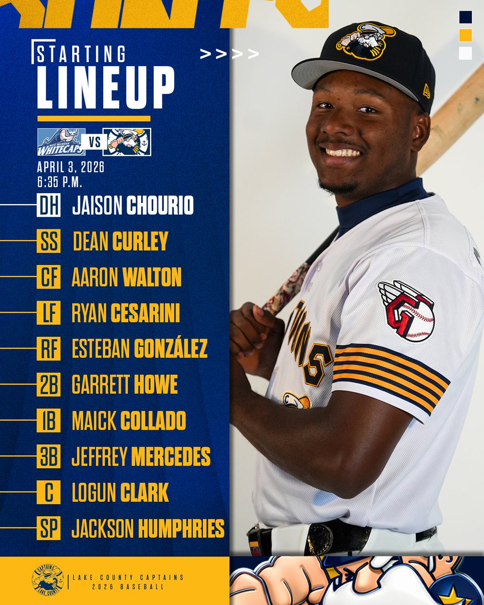 Lake County Captains tweet media