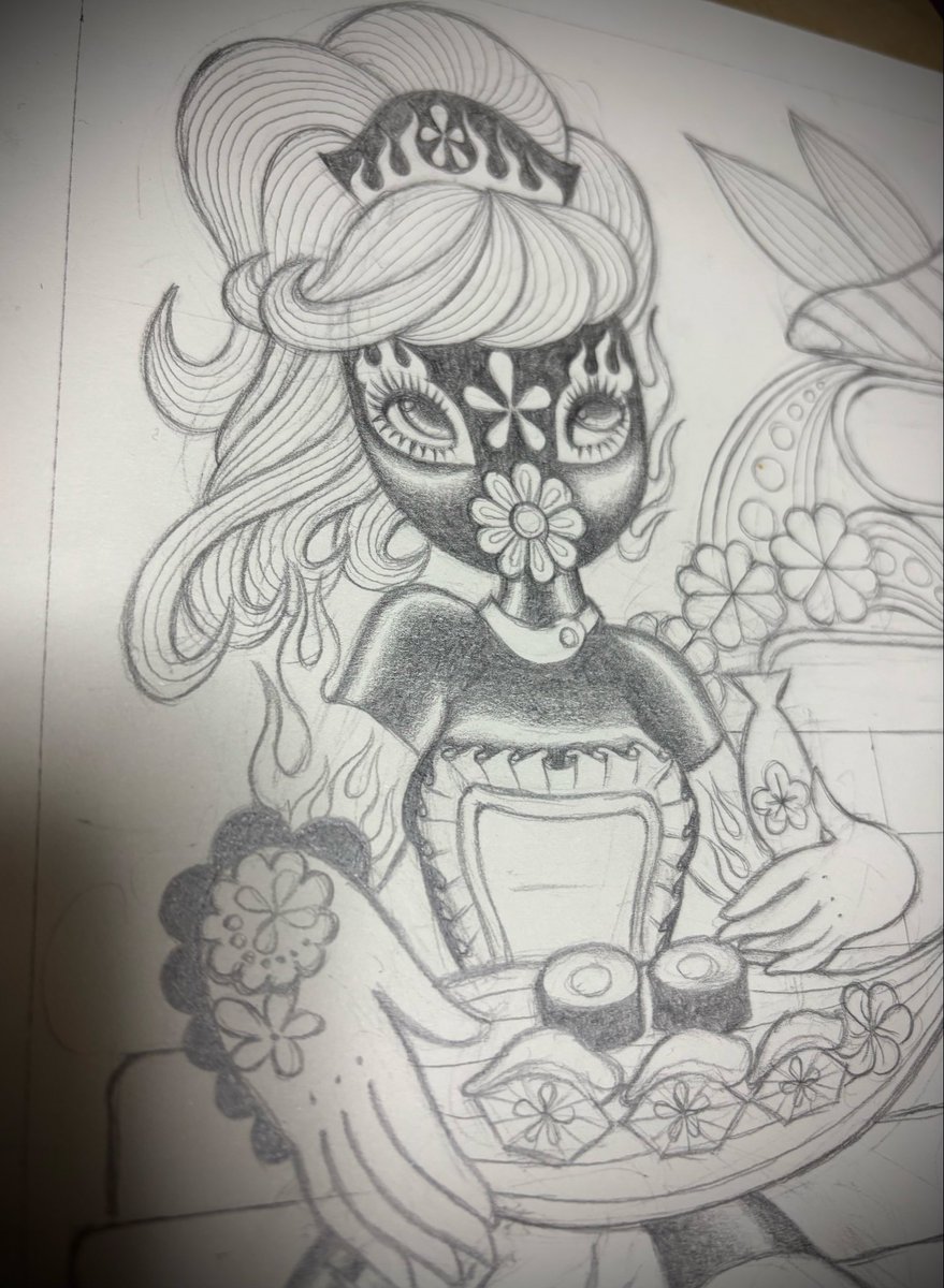 Working 🍣🍶作業中