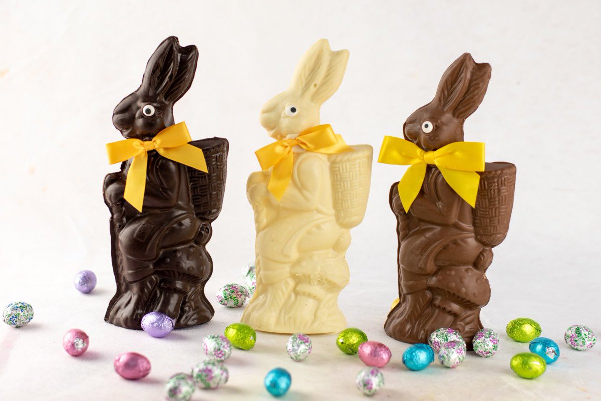 AlsChocolates's tweet photo. Bayonne's best selection of bunnies and beyond! Visit us today for all your Easter sweets, we'll be here 'til 8, back 10-8 tomorrow, and 10-2 on Easter Sunday. https://t.co/y0dbCwlf2l
