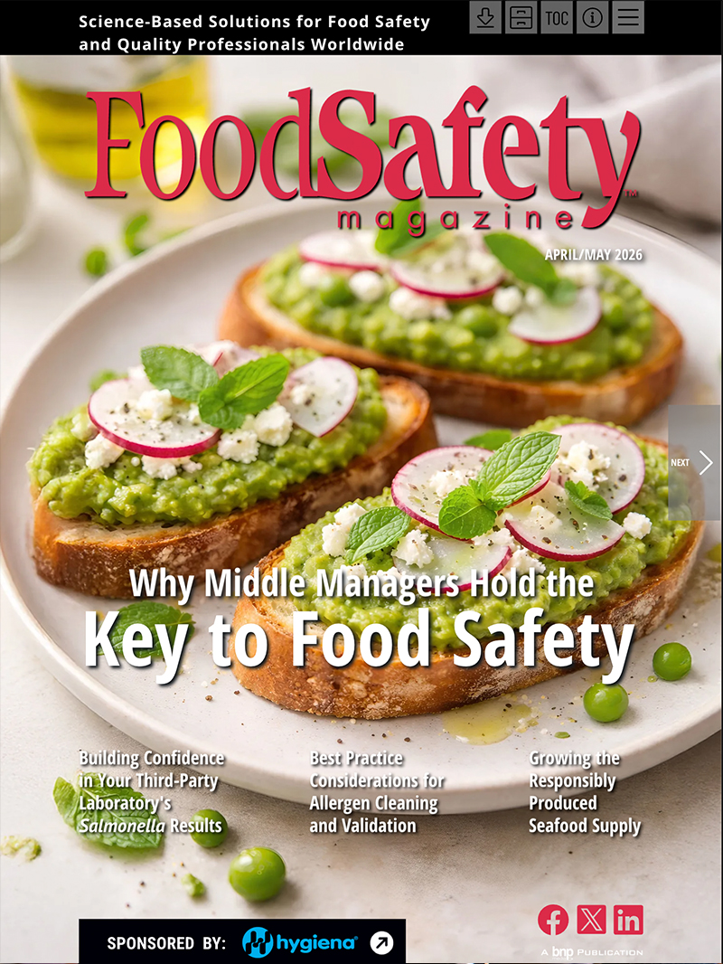 Food Safety Magazine tweet media