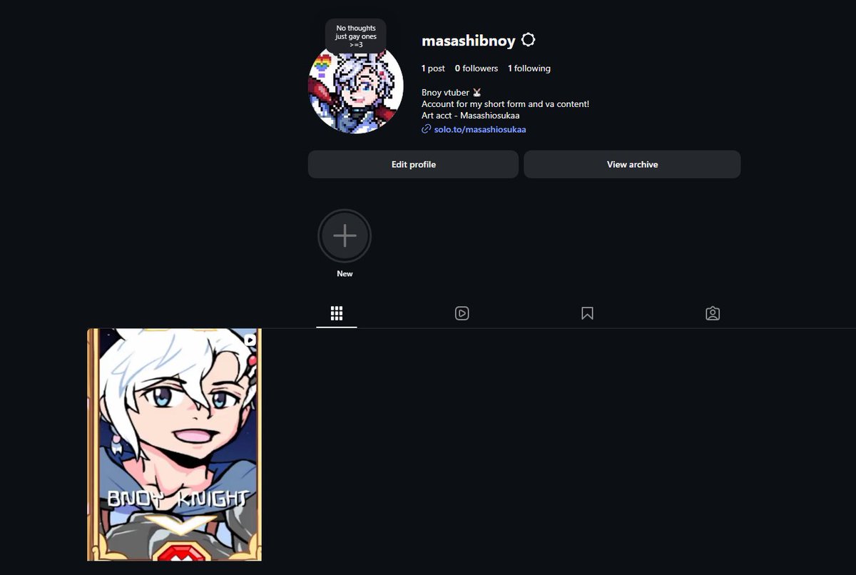 CommanderO25's tweet photo. Since ticktock refuses to share or recommend anything I upload you can find me on the insta of grams! 🎉

Just thought I'd make a gaming/va account to be separate from my art one 😅 https://t.co/ogdjAg3G0q