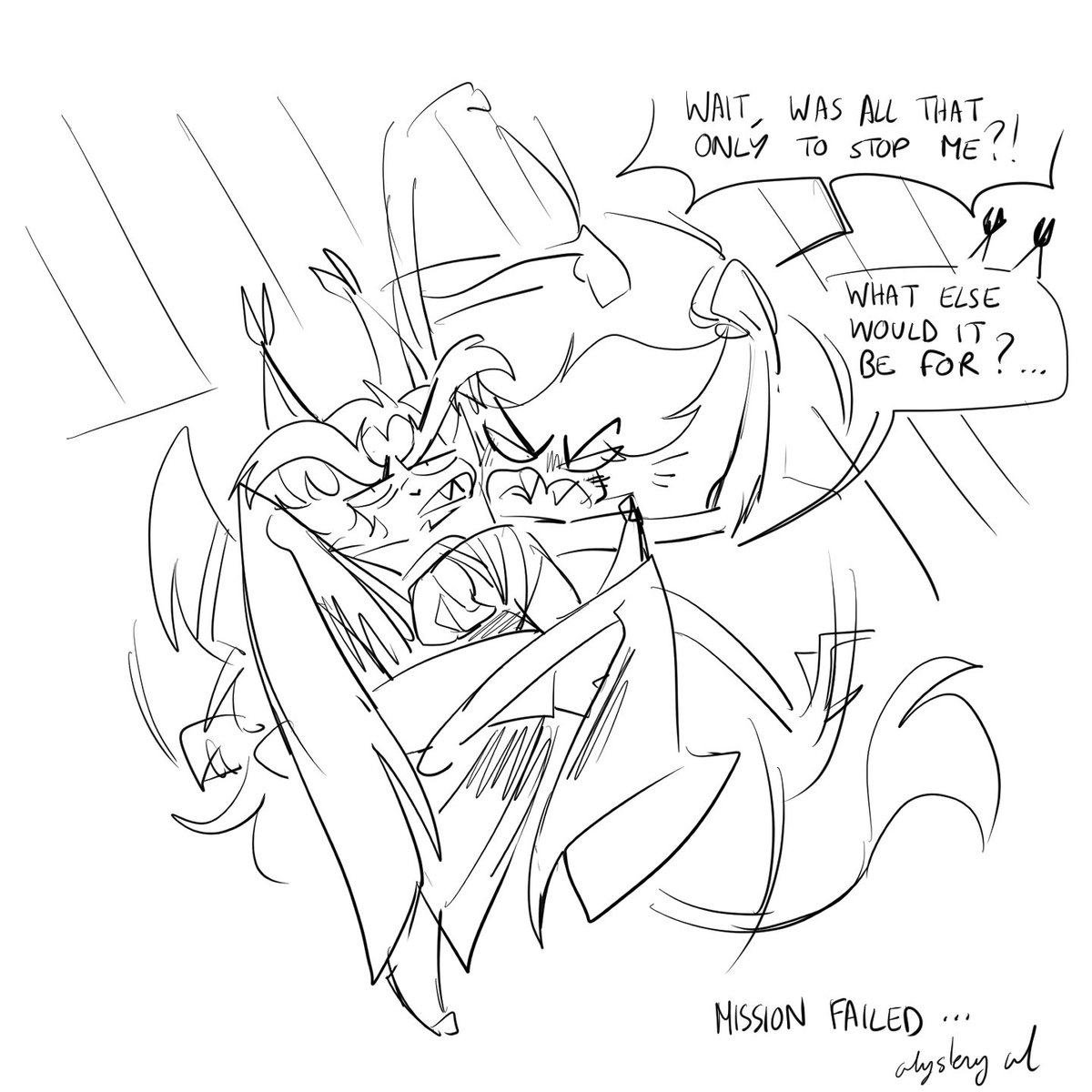 MysteryMartist's tweet image. Sorry but… I love ruining the mood... :X

-&amp;gt;AU huskerdust : CriminalSpy 

#huskerdust #CriminalSpyHuskerdust