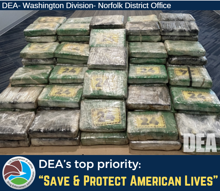 DEAWashingtonDC's tweet photo. Hard work = drugs off the streets and safer neighborhoods. #DEA cares! ❤️ Our top priority is “Saving & Protecting American Lives.” #SafetyFirst 🚨 #CommunityProtection 🛡️@SuffolkVaPD @CBP @TheJusticeDept @DEAHQ https://t.co/UACvrmU2v3