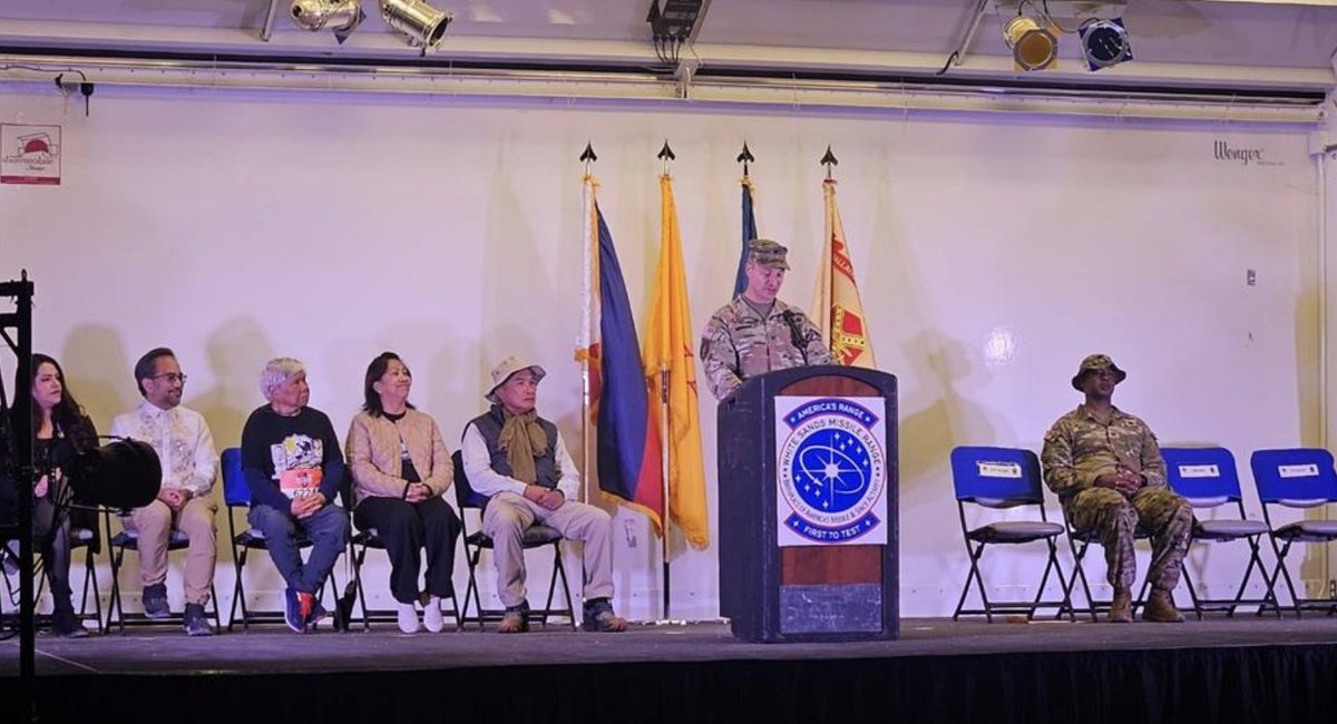 DutyToCountryEd's tweet photo. What an honor to march alongside 5,000 fellow remembers at White Sands, NM this March. Together, we gathered to pay tribute to the Filipino and American soldiers who endured the Bataan Death March 84 years ago.  https://t.co/RvzAkPxT1b https://t.co/RvhsenzH2e