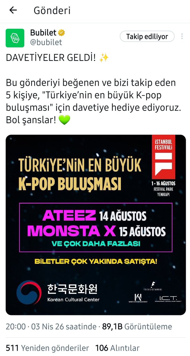 MelikeTunc18's tweet photo. @bubilet O zaman hayırlısı 🙏✨️ https://t.co/KexGF2hr5C