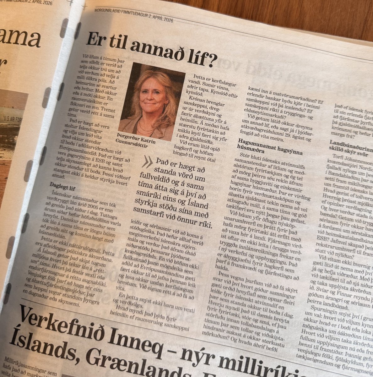 Hlédís Maren Guðmundsdóttir tweet media