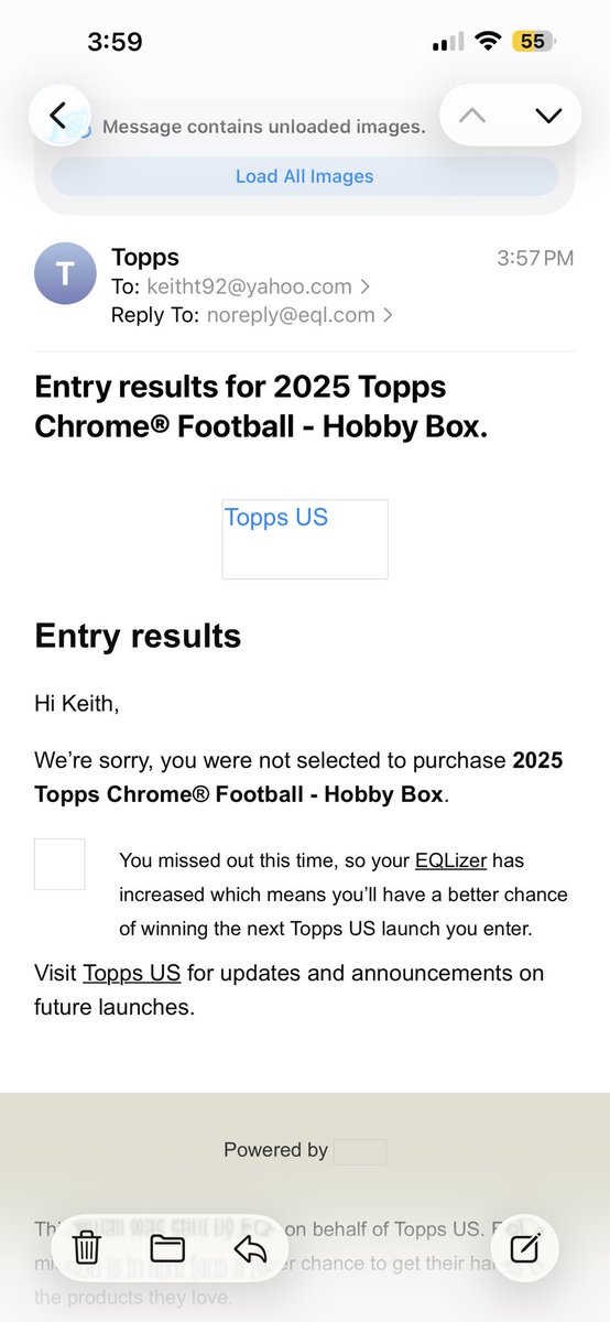 KeithTingley's tweet photo. @NoHustleSports @CardPurchaser @Topps @Topps and I couldn’t even get one box https://t.co/xci9ur6SXB