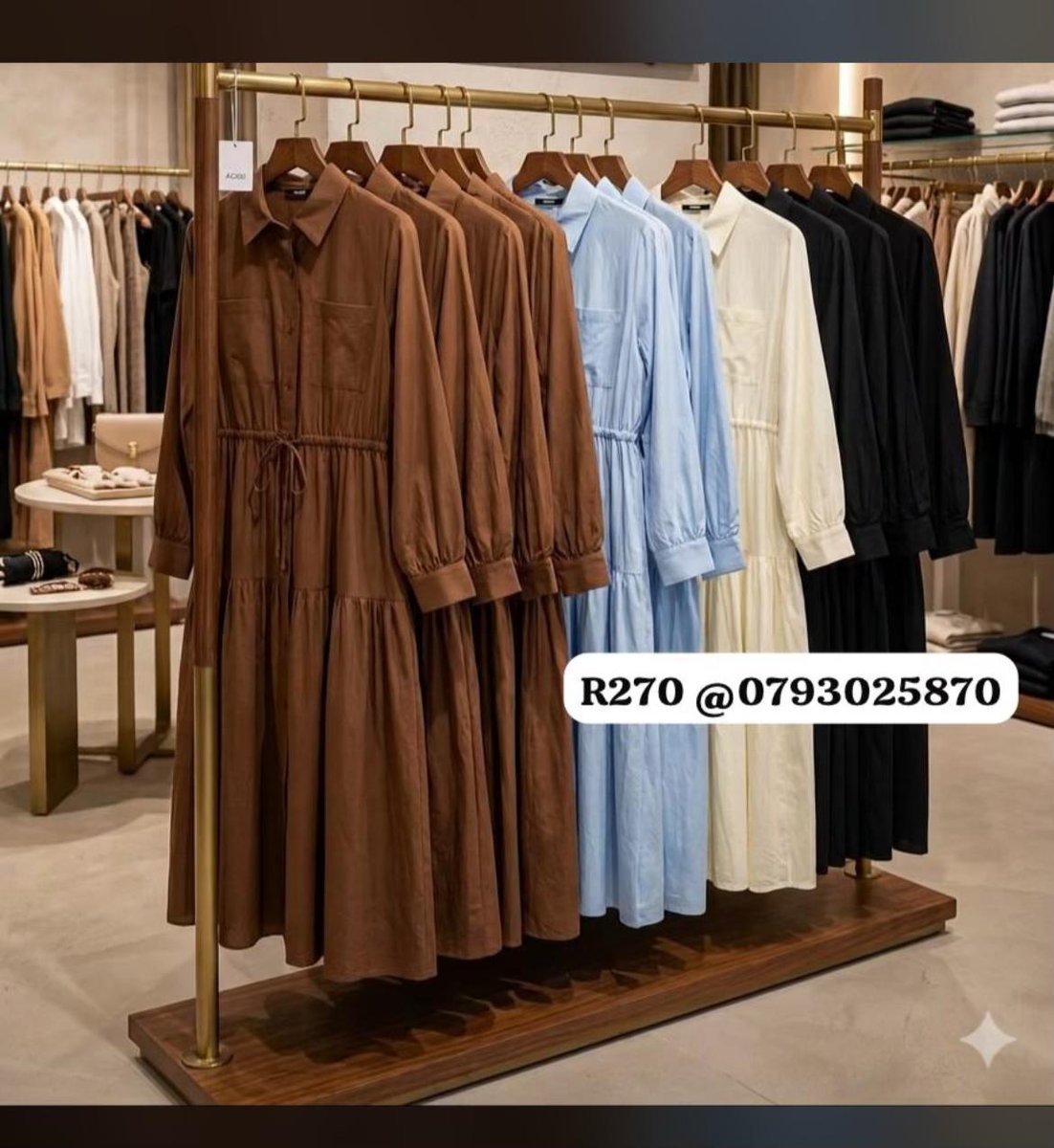 MissB Clothing: Brown, butter Yellow, blue and black available @0793025870
#nolimit