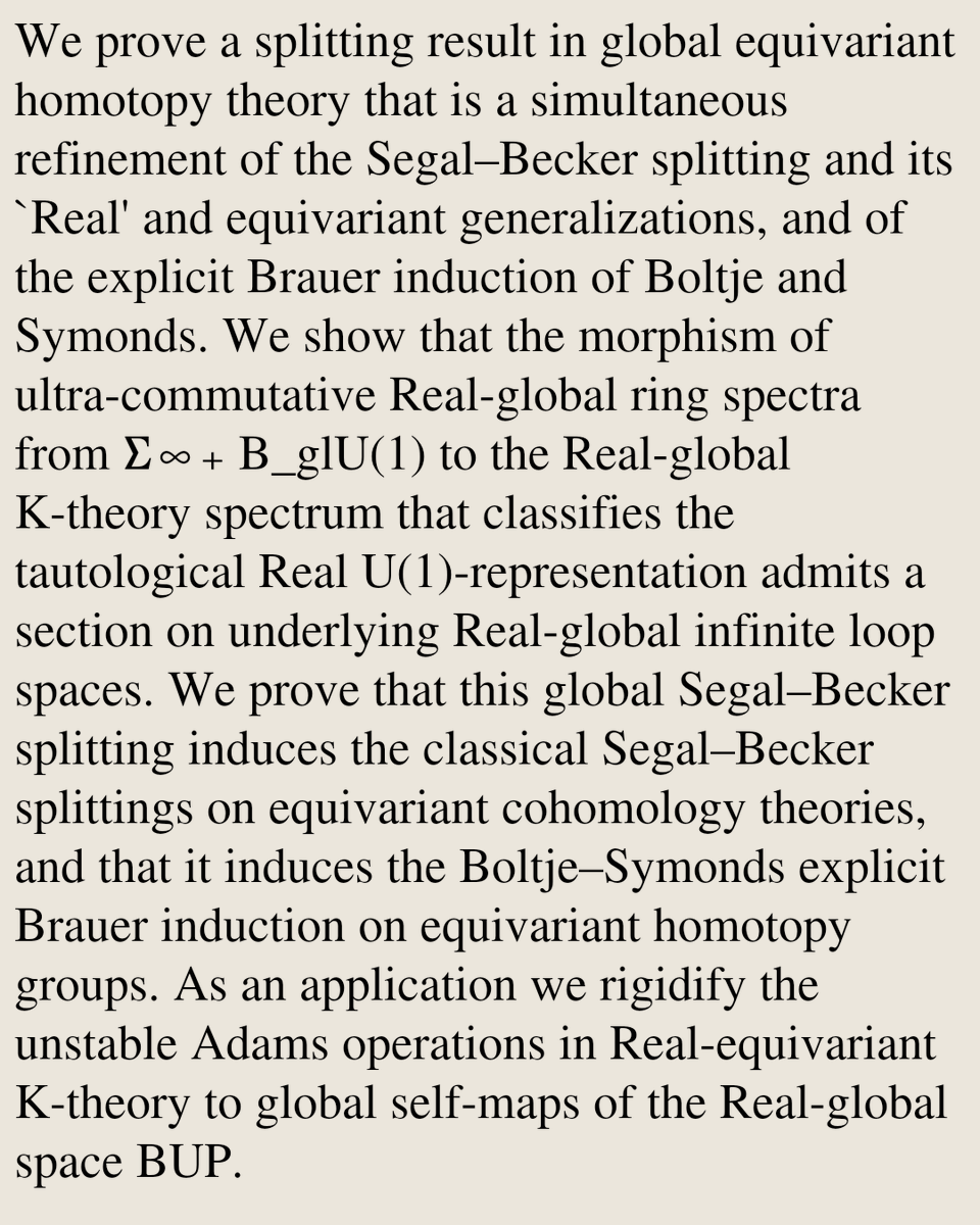 Algebraic Topology Papers tweet media