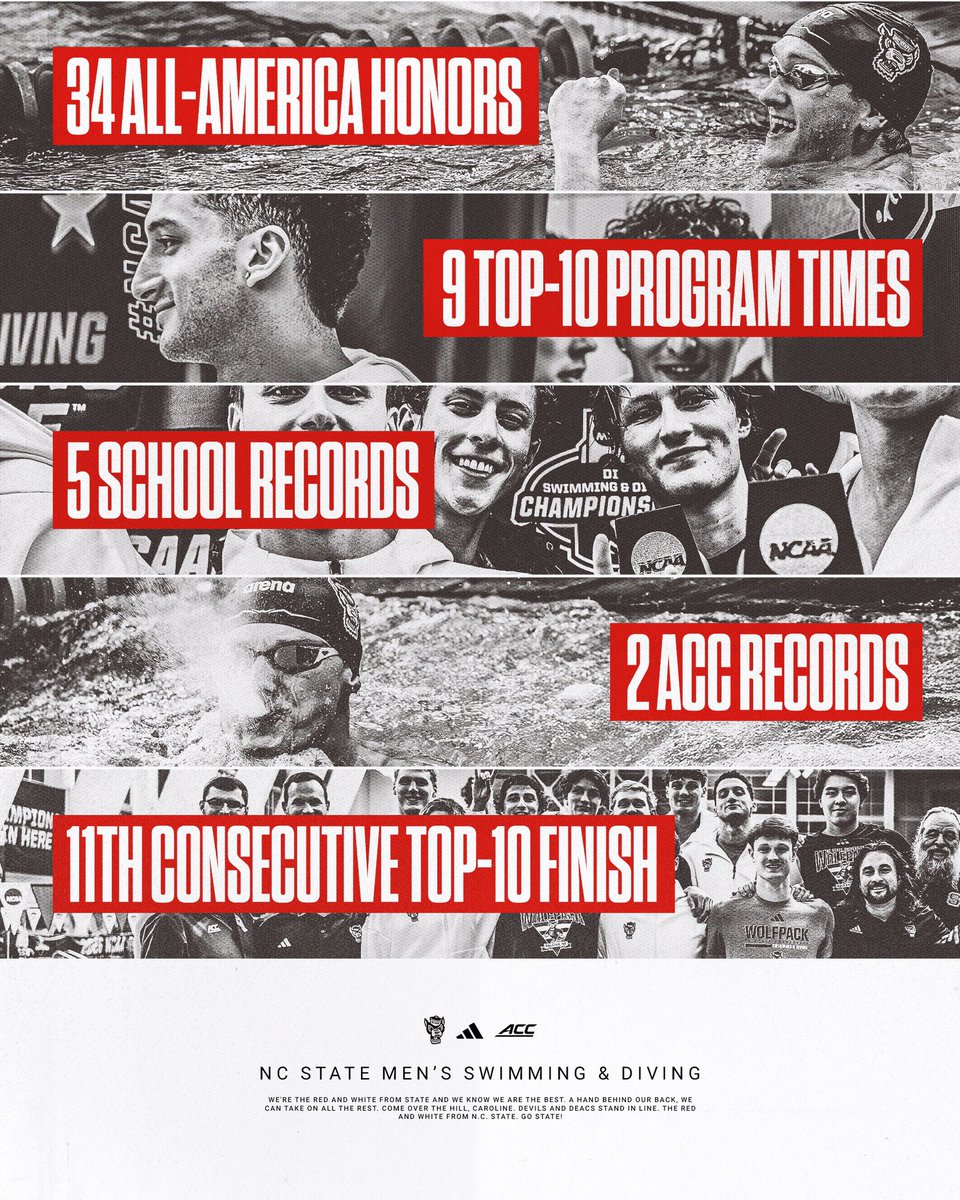 NC State Swimming & Diving tweet media