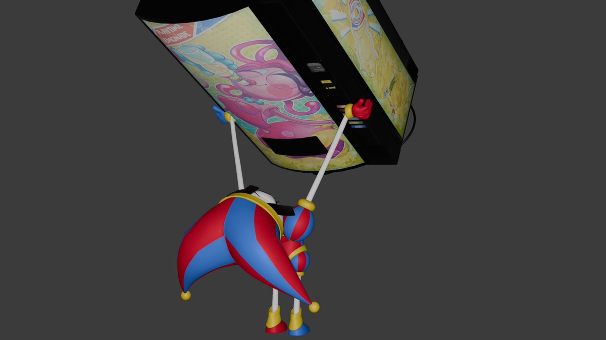 Pomni raging over a soda machine #theamazingdigitalcircus Models by ...