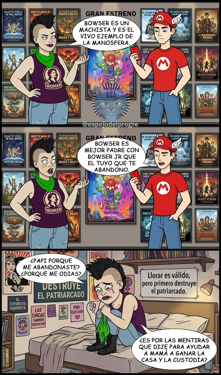 Progresismo A Traves Del Espejo tweet media