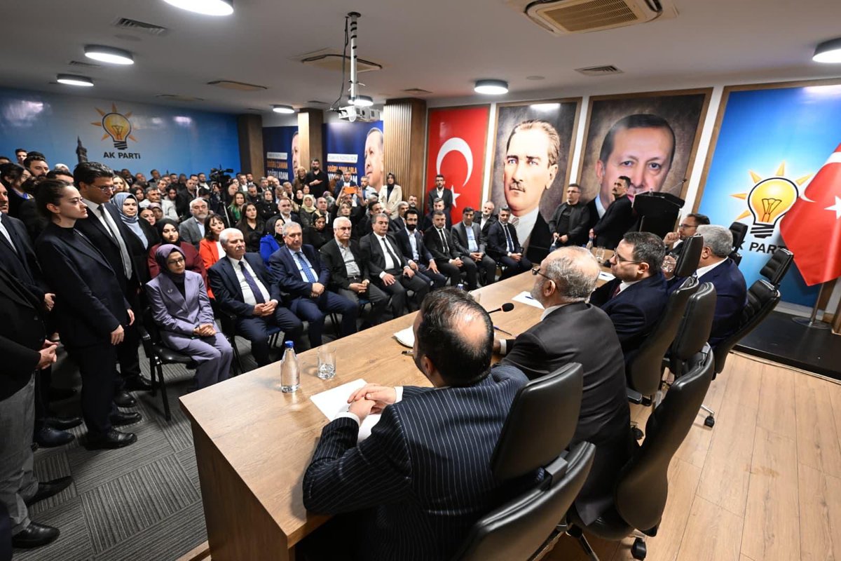 📍 AK Parti Diyarbakır İl Başkanlığı

Adalet Bakanımız Sayın Akın Gürlek’in teşrifleriyle; Milletvekilimiz Sayın <a href="/mehmetsaityaz/">Mehmet Sait YAZ</a> , İl Başkanımız Sayın <a href="/omer_iler/">Ömer İler</a> , İl Kadın Kolları Başkanımız Sayın <a href="/mervenurseyit/">Ecz.Mervenur Seyit Beşe</a> öncülüğünde teşkilatımız ve İl Gençlik Kolları Başkanımız Sayın