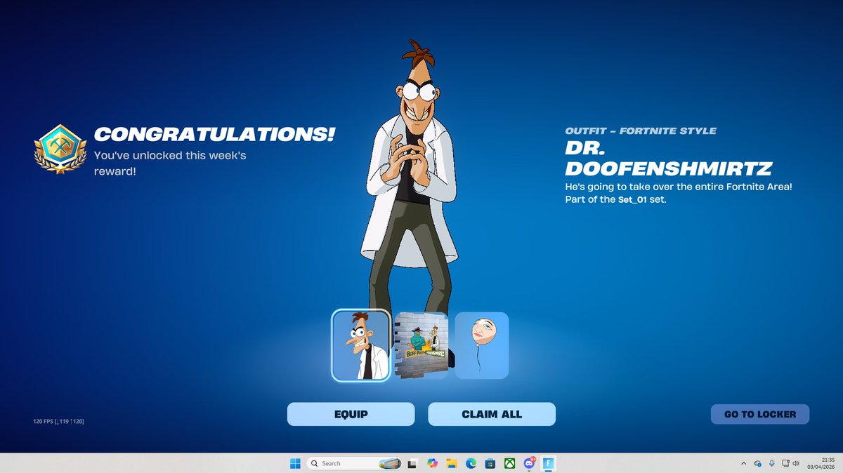 alvifn9's tweet photo. got the skin lowkey looks like @UseCodeBioFN https://t.co/8QB3LaNKAx
