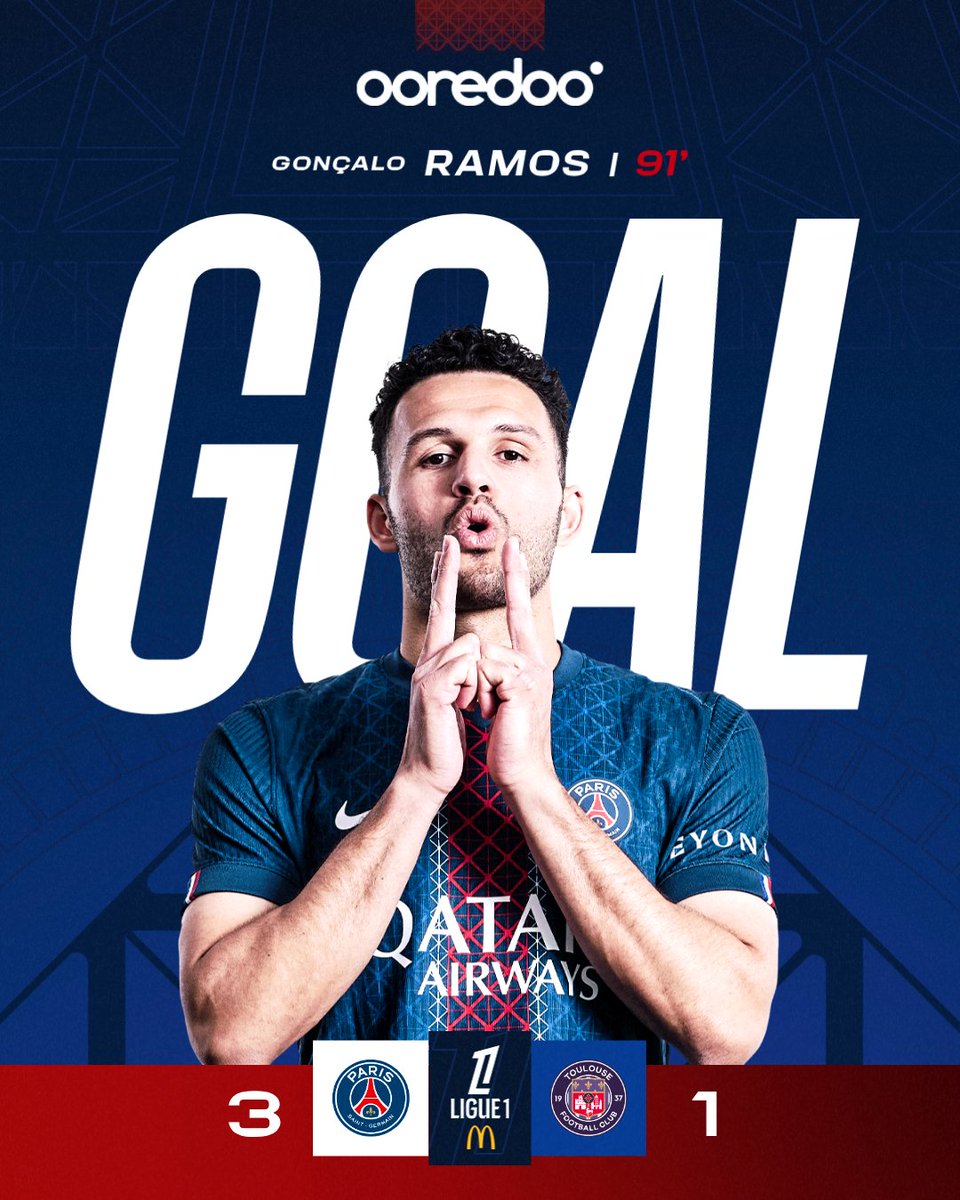 ⏱️ 91’ I Supersub ! 

#PSGTFC (3-1) I #Ligue1