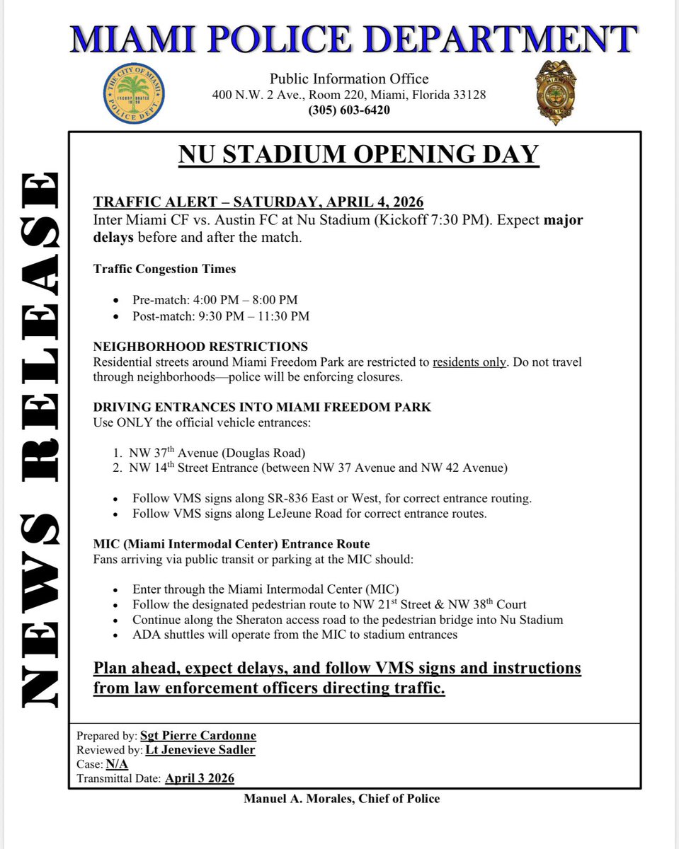 Miami PD tweet media