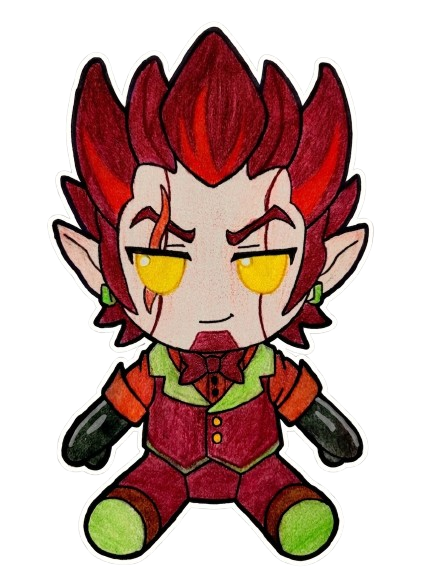 The cutest little psychopath you'll ever see #oc #fumo