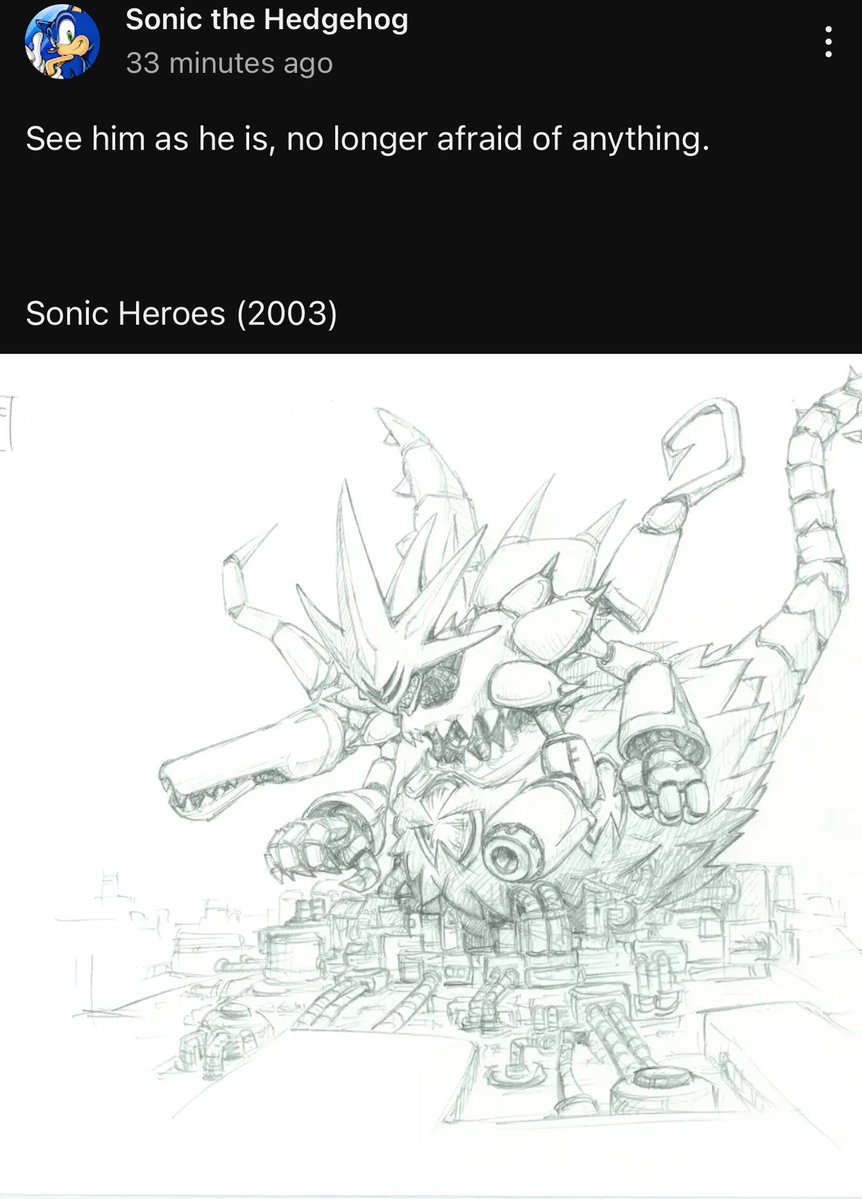 REFERENCE TO THE FACT THIS IS THE YEAR OF METAL SONIC.