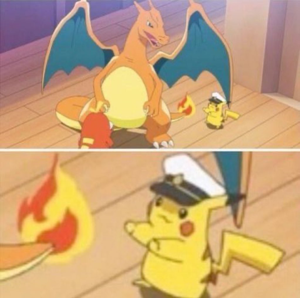 He’s keeping his hands warm