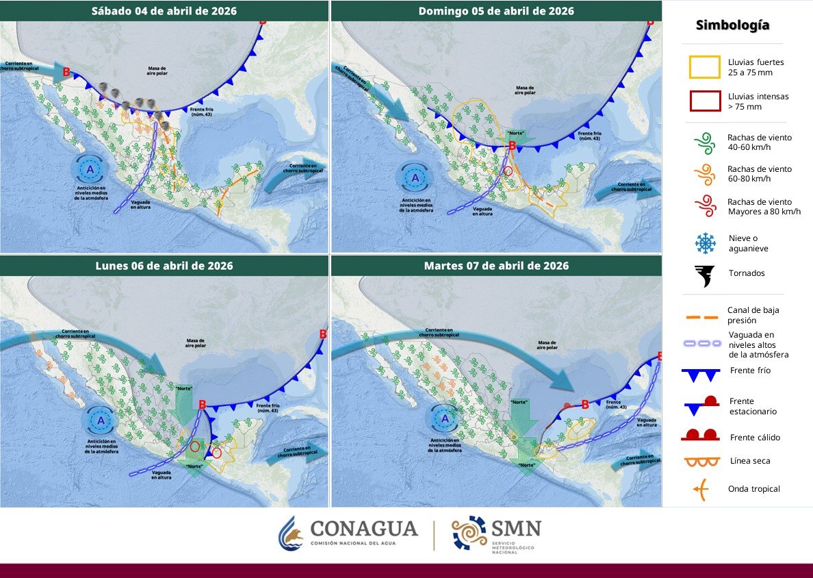 CONAGUA Clima tweet media