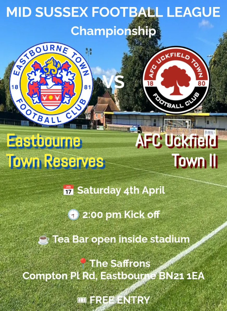 Eastbourne Town Reserves tweet media